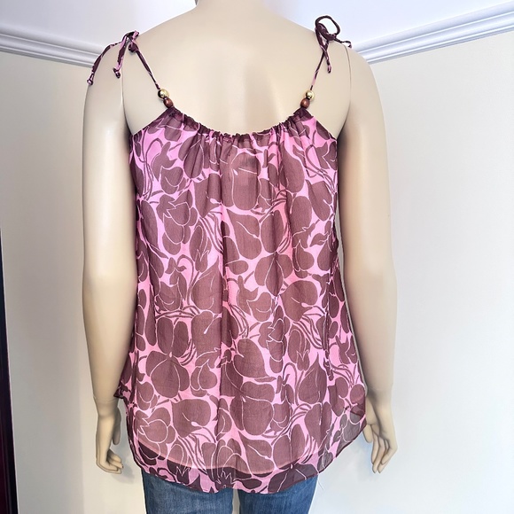 Milly 100% silk top - Picture 7 of 12